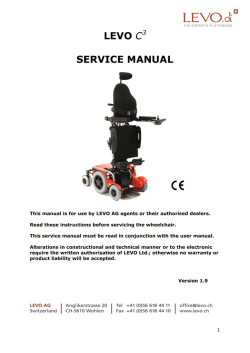 LEVO  SERVICE MANUAL 3