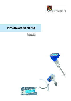 FlowScope  Firmware 1.0.15 VPStudio 1.0.19