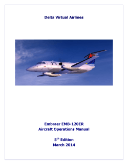 Delta Virtual Airlines Embraer EMB-120ER Aircraft Operations Manual 5