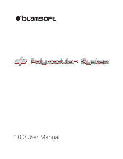 1.0.0 User Manual