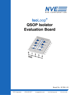 Iso QSOP Isolator Evaluation Board ®