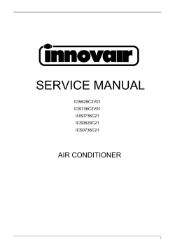 SERVICE MANUAL AIR CONDITIONER