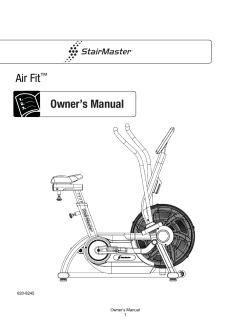 Air Fit Owner’s Manual  ™