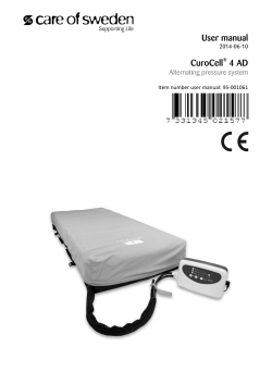 User manual CuroCell 4 AD