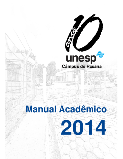 2014  Manual Acadêmico