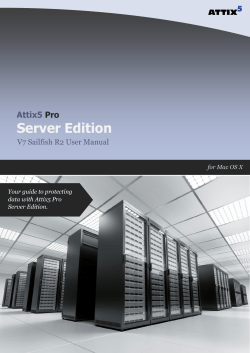 Server Edition Attix5  Pro