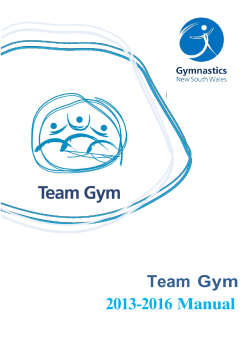 Team  Gym  2013-2016 Manual