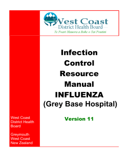 Infection Control Resource