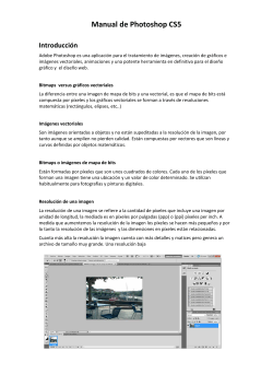 Manual de Photoshop CS5 Introducción