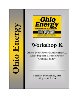 y Ohio Energ  Workshop K