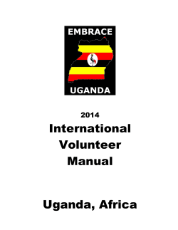 International Volunteer Manual
