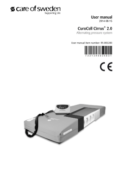 User manual CuroCell Cirrus 2.0