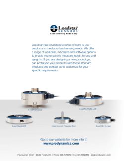 Loadstar has developed a series of easy to use