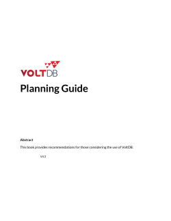 Planning Guide Abstract V4.3