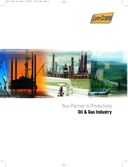 Your Partner in Productivity Oil &amp; Gas Industry