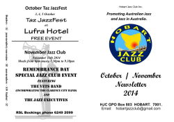 Lufra Hotel October  /  November Newsletter 2014