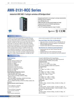 AWK-3131-RCC Series  › Industrial IEEE 802.11a/b/g/n wireless AP/bridge/client