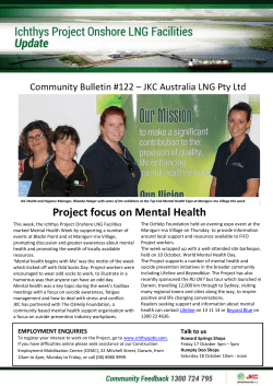 Community Bulletin #122 – JKC Australia LNG Pty Ltd