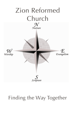 Zion Reformed Church Finding the Way Together !