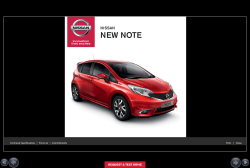 NEW NOTE NISSAN REQUEST A TEST DRIVE