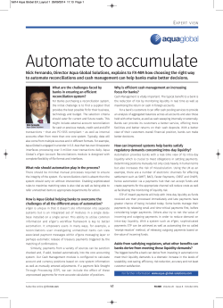 Automate to accumulate