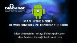 MAN IN THE BINDER: HE WHO CONTROLS IPC, CONTROLS THE DROID