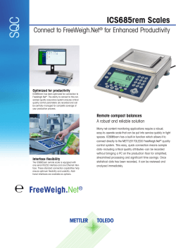 C SQ ICS685rem Scales Connect to FreeWeigh.Net