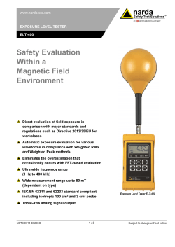 Safety Evaluation Within a Magnetic Field Environment