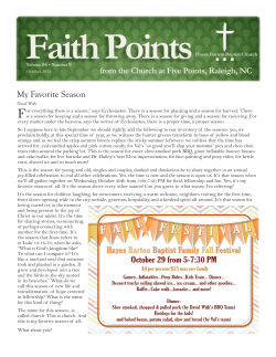 Faith Points F My Favorite Season