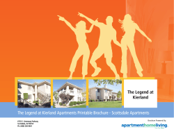 The Legend at Kierland Apartments Printable Brochure - Scottsdale Apartments Kierland