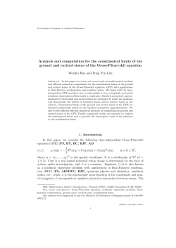 Analysis and computation for the semiclassical limits of the