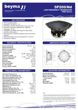 KEY FEATURES TECHNICAL SPECIFICATIONS DIMENSION DRAWINGS