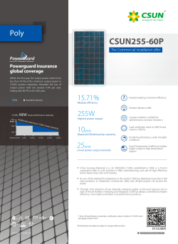 CSUN255-60P Poly Powerguard insurance global coverage