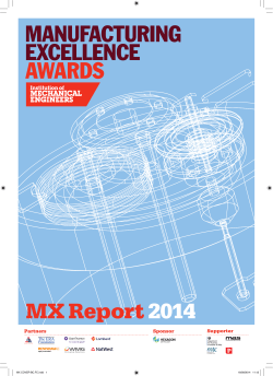 MX Report 2014 Supporter Partners