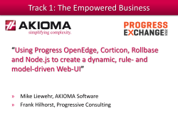 Track 1: The Empowered Business