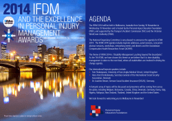 2014  iFdM and the excellence
