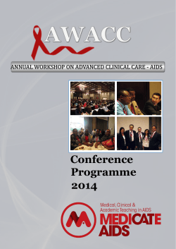 Conference Programme 2014