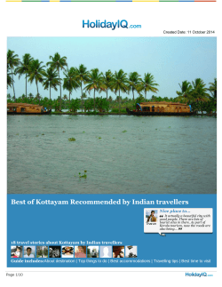 Best of Kottayam Recommended by Indian travellers Nice place to...