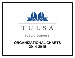 ORGANIZATIONAL CHARTS 2014-2015