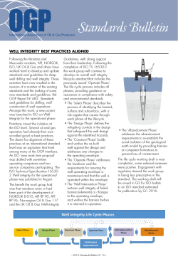 Standards Bulletin