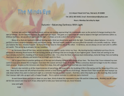 The Minds Eye