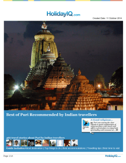 Best of Puri Recommended by Indian travellers A Good religious...