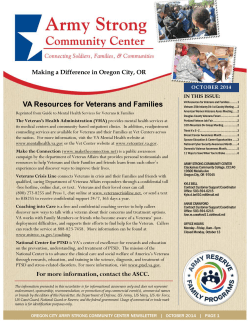 VA Resources for Veterans and Families