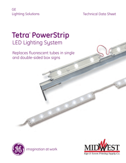 Tetra PowerStrip  LED Lighting System