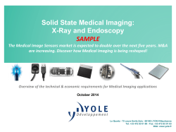 Solid State Medical Imaging: X-Ray and Endoscopy SAMPLE