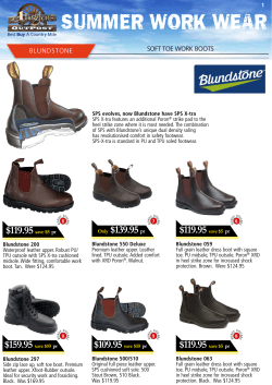 Summer Work Wear Soft toe Work BootS BlundStone