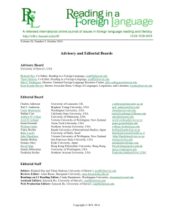 Advisory and Editorial Boards  Advisory Board