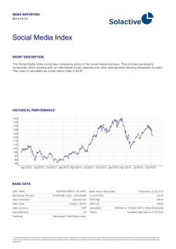 Social Media Index
