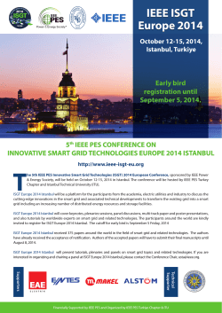IEEE ISGT Europe 2014