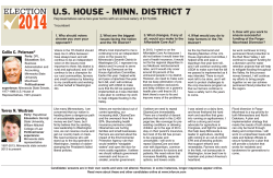 U.S. HOUSE - MINN. DISTRICT 7